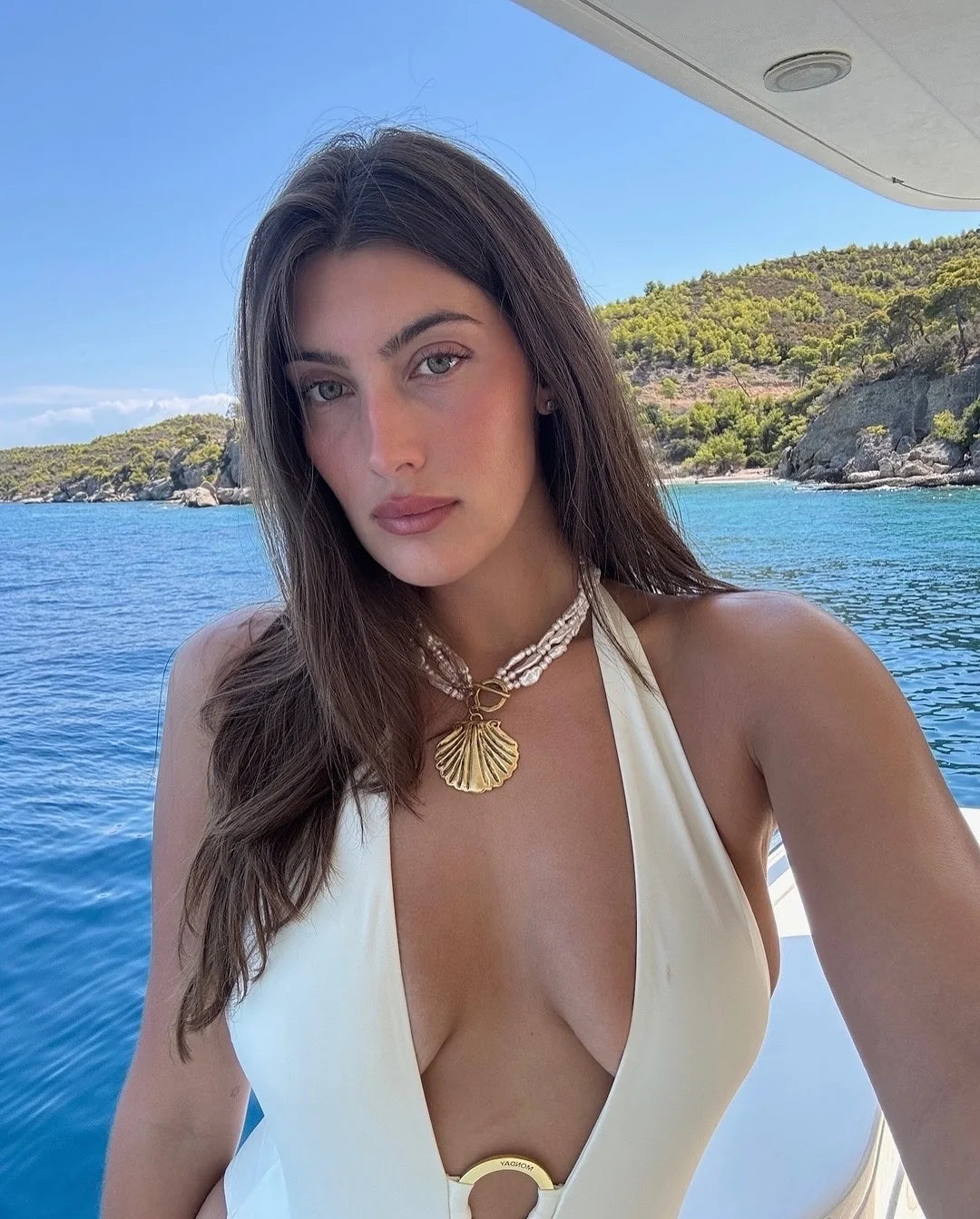 New Fashion Sexy Hollow Swimsuit Women's One-piece Triangle Slim Swimsuit Slimming Belly Deep V Sexy Hot Spring Bikini